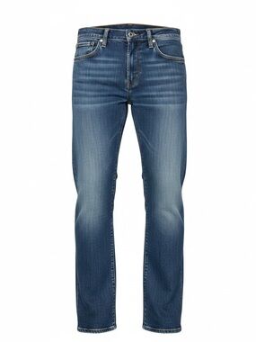 Trevero Blue Straight Leg Jeans Size 34X30 Mens 100 Cotton 5 Pocket